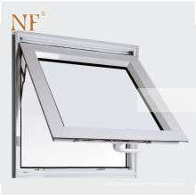 Aluminum awning panel window